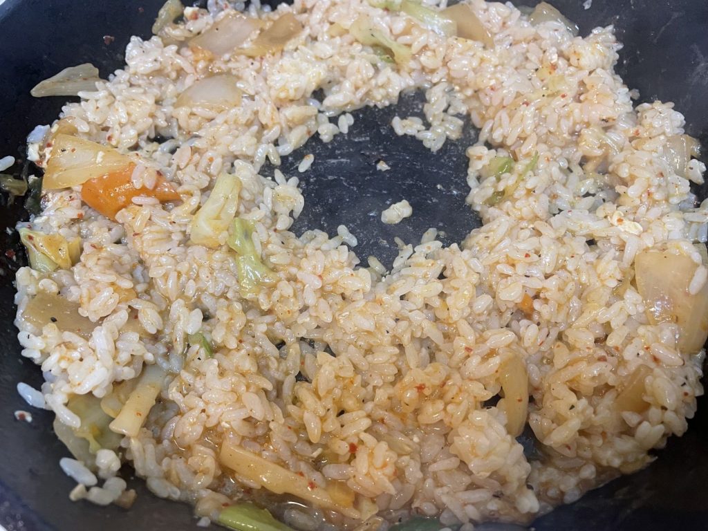 キムチ焼おじや①