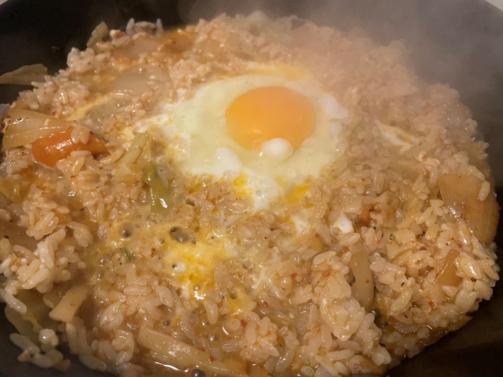 キムチ焼おじや②